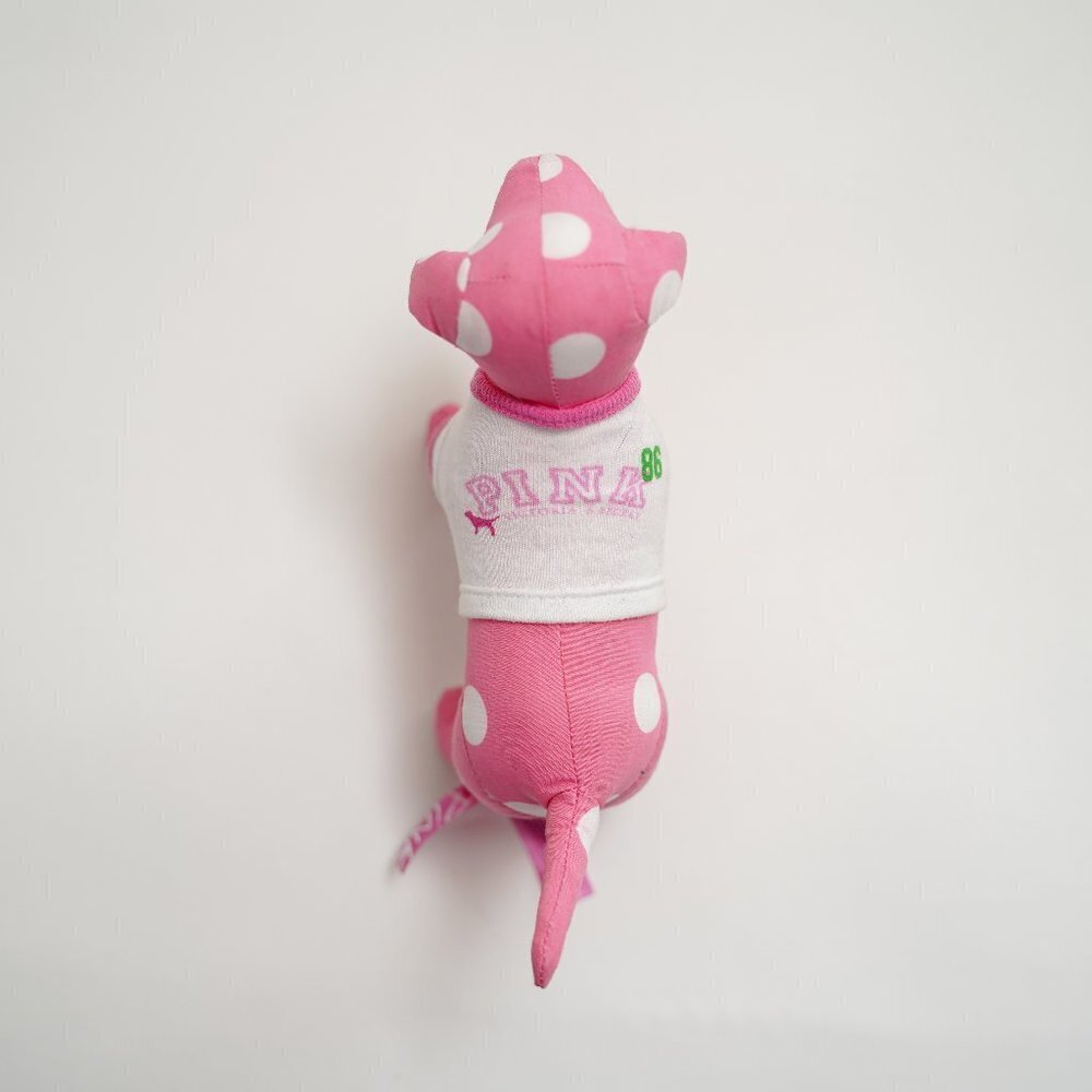 2005 Victoria's Secret Pink Stuff Dog With T-Shirt - Picture 7 of 8